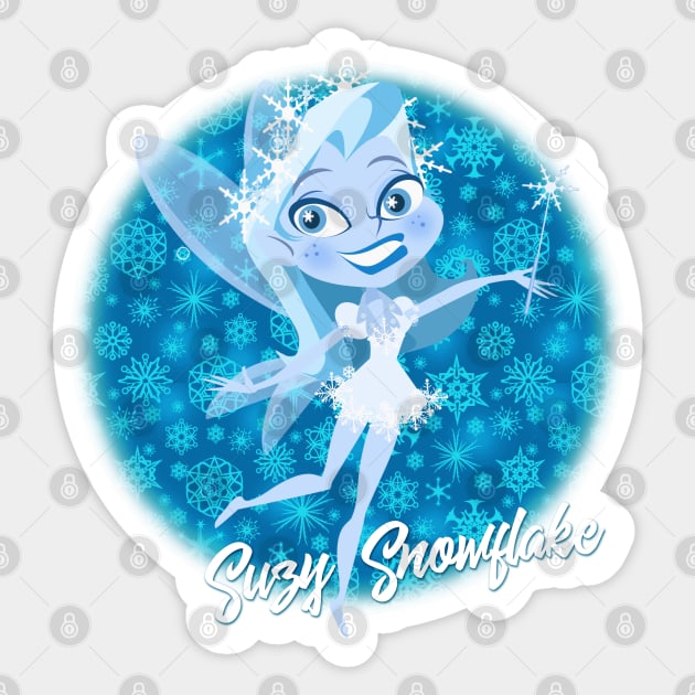 suzy snowflake Sticker by richhwalsh